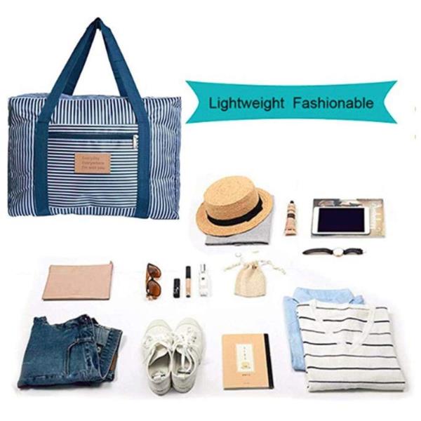Shoulder Luggage Bag For Women (Blue) Small Travel Bag - Medium