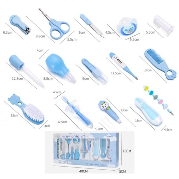 My New Born Baby nailcare, healthcare, grooming, baby care gifting set of 10 pieces