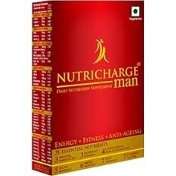 Trophic Wellness Nutricharge Man Health Supplement,30 Tablets