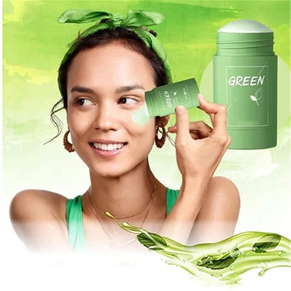 Green Tea Cleansing Mask Stick for Face | For Blackheads, Whiteheads,Oil Control  (40 g)