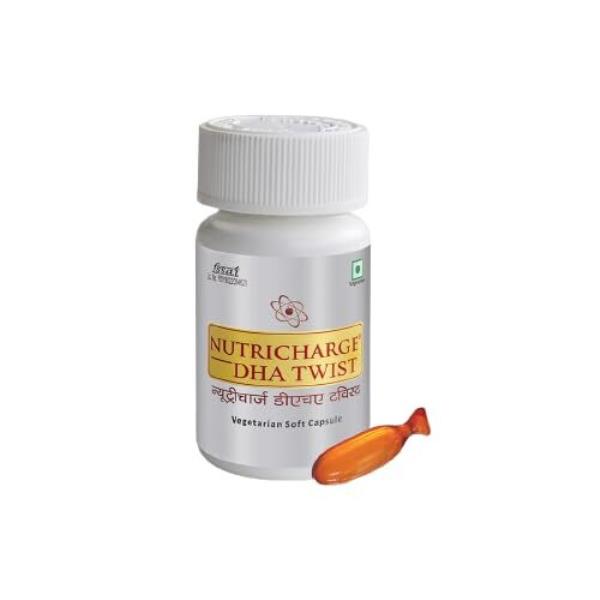 Nutricharge DHA Twist Plant Based DHA For Kids (Pack Of 1)