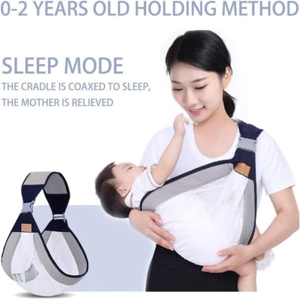  Baby Carrier Newborn to Toddler Baby Carrier  (Multicolor, Front Carry facing in)