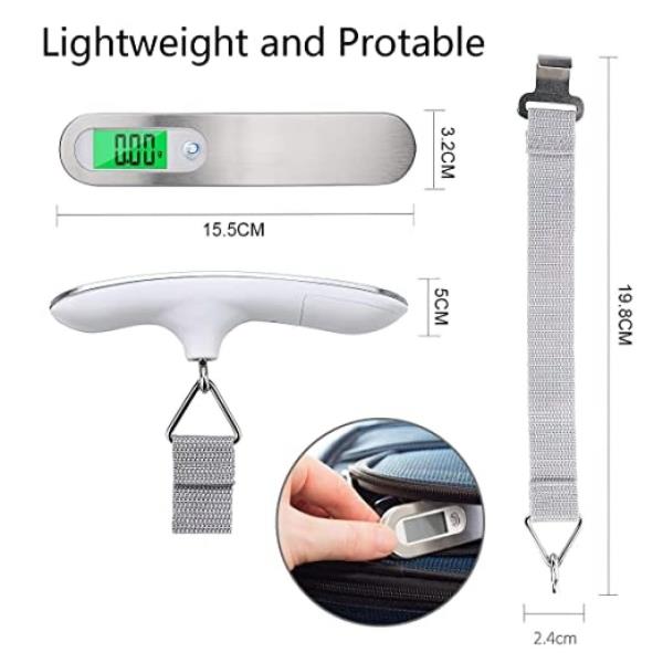  Luggage Weighing Scale Digital Weight Machine for Luggage Capable Upto 50 Kg Weighing Scale 