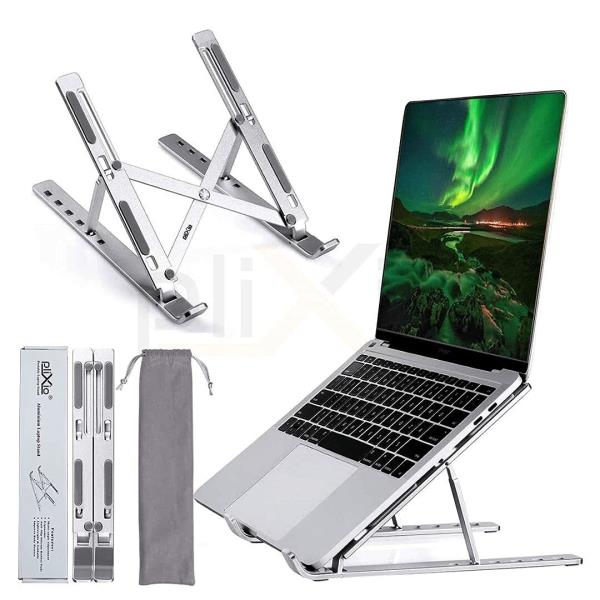 Laptop Stand Holder VIEWIDE Laptop Stand for Desk Adjustable Ergonomic Foldable Aluminum Laptop Hold