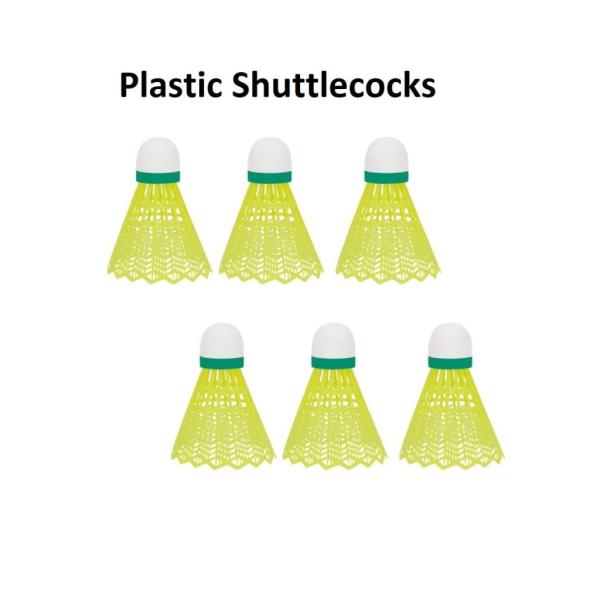  Badminton Shuttlecock Nylon Shuttle - Green