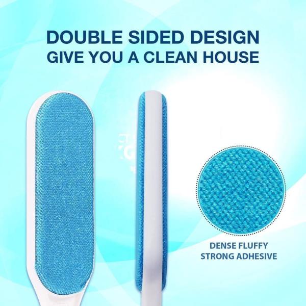  Pet Hair Dust Lint Remover Double Sided Self Cleaning Reusable Dog Fur Remover Lint Roller
