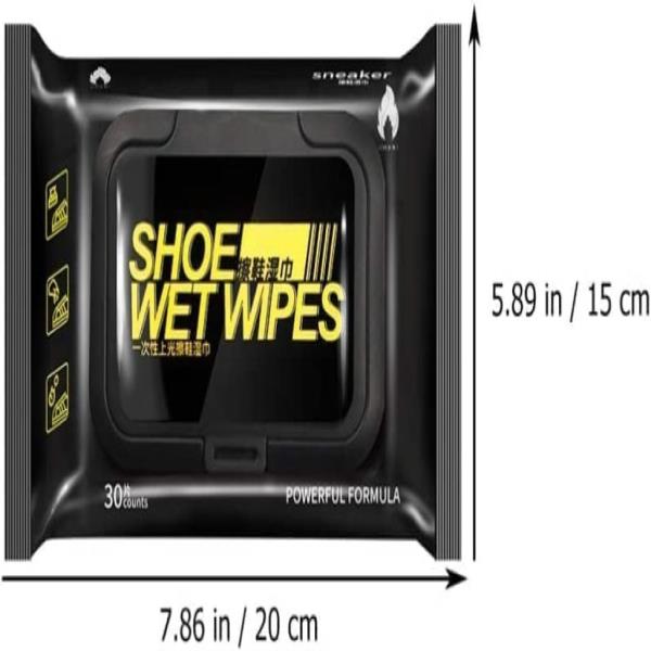 Quick Remove Dirt Stain Shoe Cleaner Wipes Shoe Wipes for Sneakers Cleaning Kit Wipes