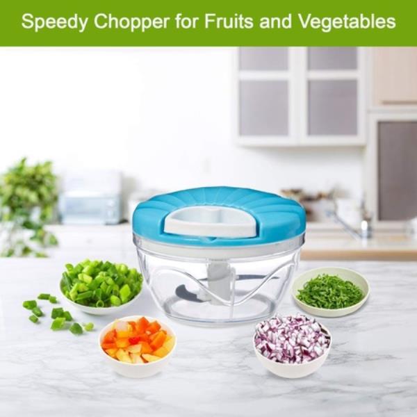 2IN1 SPEEDY CHOPPER WITH EASY TO CHOP VEGETABLE