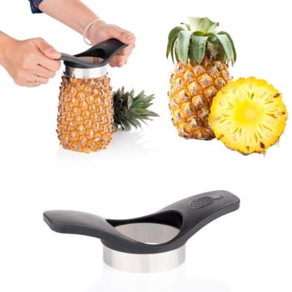 PINEAPPLE CUTTER USED IN ALL KINDS OF HOUSEHOLD AND KITCHEN PURPOSES FOR CUTTING PINEAPPLES INTO FIN