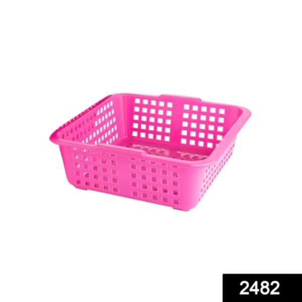 PLASTIC MEDIUM SIZE CANE FRUIT BASKETS