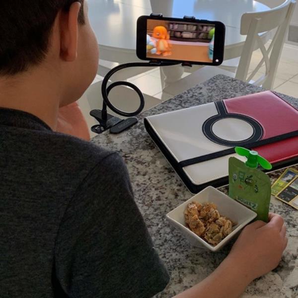 360 DEGREE FLEXIBLE PORTABLE FOLDABLE METAL-LAZY STAND BRACKET