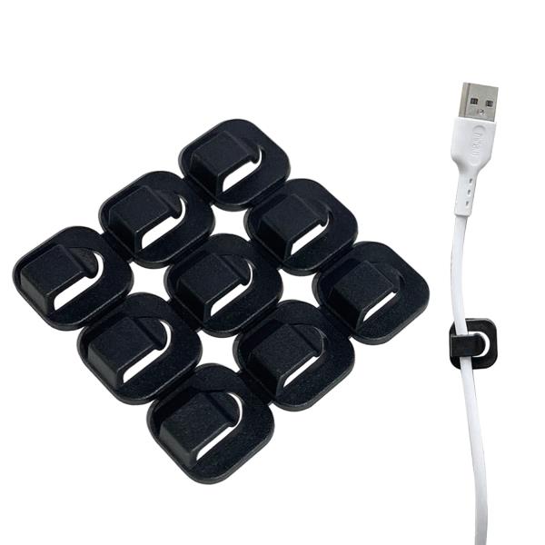 CABLE CLIPS MULTI PURPOSE CABLE ORGANIZER , WIRE HOLDER FOR DESK AND TABLE USE
