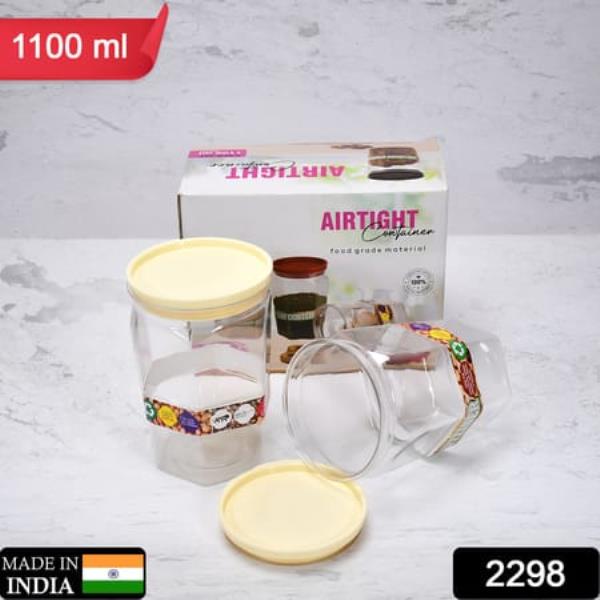 AIR TIGHT KITCHEN STORAGE CONTAINER FOR RICE | DAL | ATTA, BPA-FREE, FLOUR | CEREALS | SNACKS | STAC