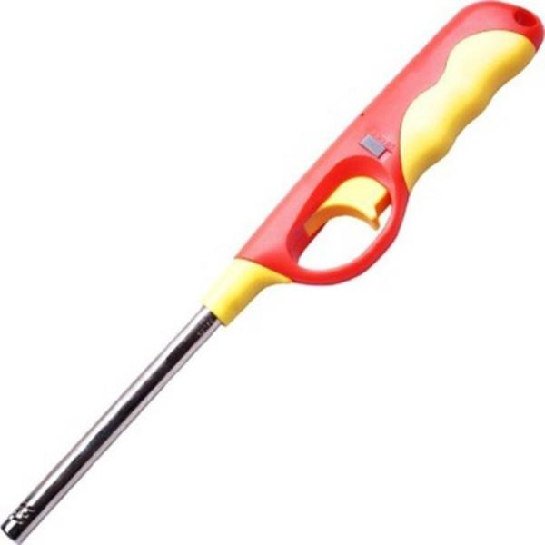 PLASTIC FLAME & GAS REFILLABLE LIGHTER (MULTICOLOUR)