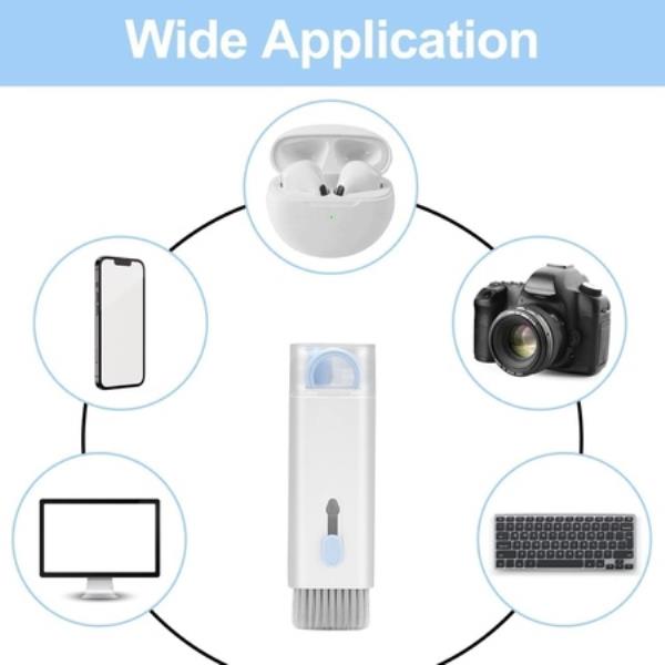 7 IN 1 ELECTRONIC CLEANER KIT, CLEANING KIT FOR MONITOR KEYBOARD AIRPODS, SCREEN DUST BRUSH INCLUDIN