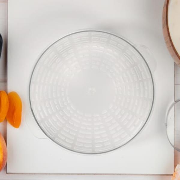 FOOD STORAGE BOX REFRIGERATOR LEFTOVERS STORAGE BOX HOLLOW LOW RACK COVER FOR HOME USE