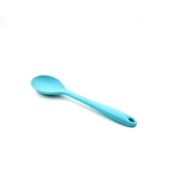  LARGE SILICONE SPOON FOR BAKING, SERVING, BASTING - HEAT RESISTANT, NON STICK UTENSIL SPOON (27CM)