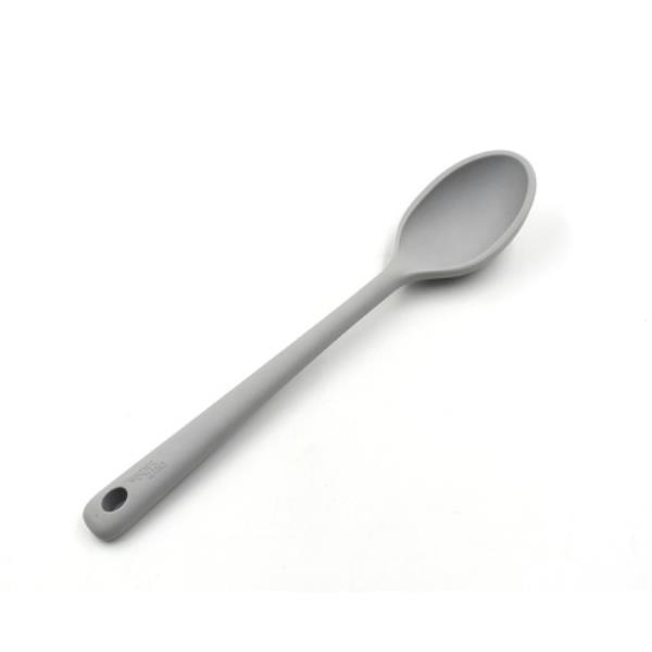 SILICONE SPOONS FOR COOKING - LARGE HEAT RESISTANT KITCHEN SPOONS (32 CM)