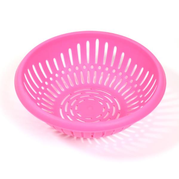 ROUND UNBREAKABLE PLASTIC BASKET WITH HANDLE, ORGANIZERS & STORAGE BASKET FOR FISH, FRUIT, VEGETABLE