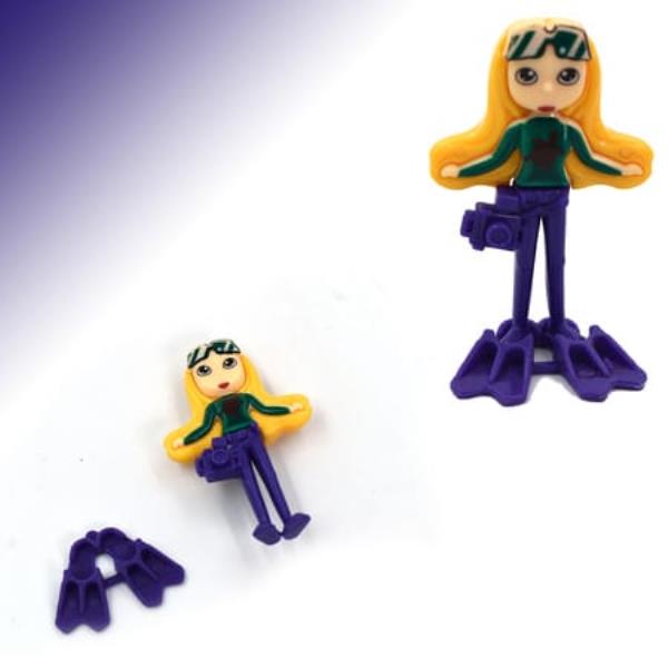 30PC COLORFUL MERMAID (JALAPARI) DOLLS TOY