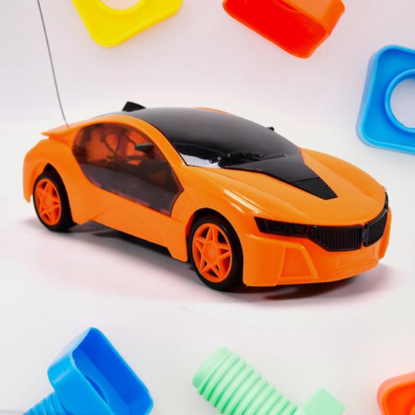 REMOTE CONTROL FAST MODERN RACING CAR 3D LIGHT WITH GO FORWARD AND BACKWARD