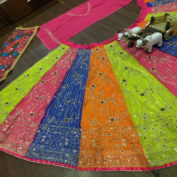 embroidery sequins Work With Cancan & Canvas Patta