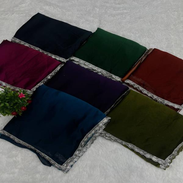 Primium Blooming Peding Rangoli  Silk  With Pure JARKAN Handcraft Lace Border And Diamond in Sareee 
