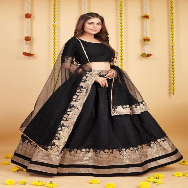 RLH   Kiara Lehenga choli Stitched With Heavy Football Cancan + Canvas.