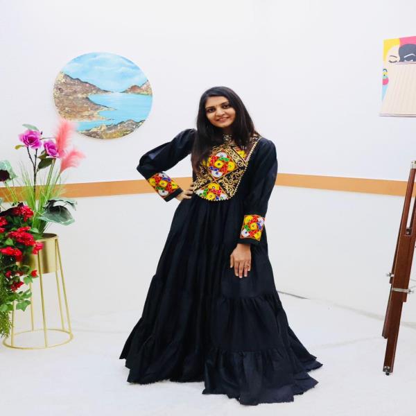  Real Modeling New Designer special Gown