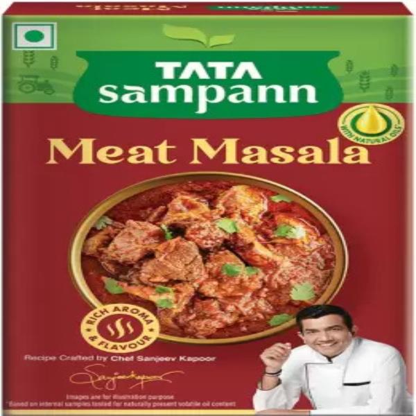 Tata Sampann Meat Masala with Natural Oils, Crafted by Chef Sanjeev Kapoor  (100 g)