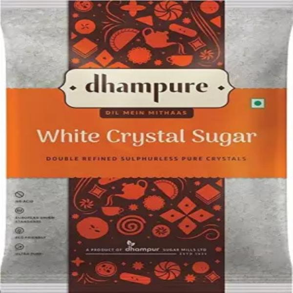 DHAMPURE Sulphurless Sugar  (1 kg)