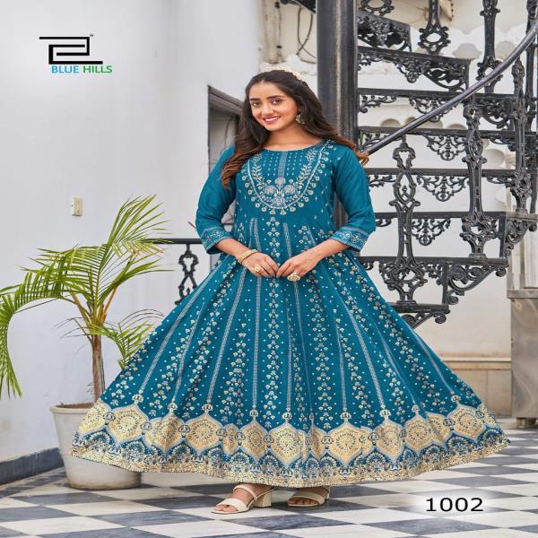 INL  Anarkali NX  SINGLES AVAILABLE Long Gown  Stitched in Anarkali Style