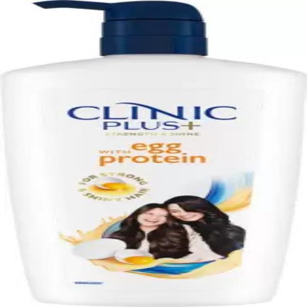 Clinic Plus Strength and Shine with Egg Protein Shampoo  (650 ml)