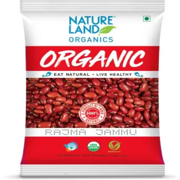 Natureland Organics Rajma Kashmiri (Whole)  (1 kg)