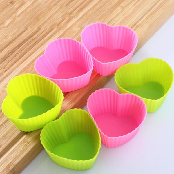 SILICONE LOVING HEART SHAPED BAKING MOLD FONDANT CAKE TOOL CHOCOLATE CANDY COOKIES PASTRY SOAP MOULD