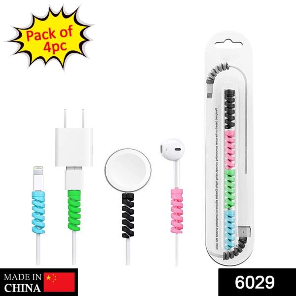 Neue Spiral Charger Cable Protector Data Cable Saver Charging Cord Protective Cable Cover Colourful 