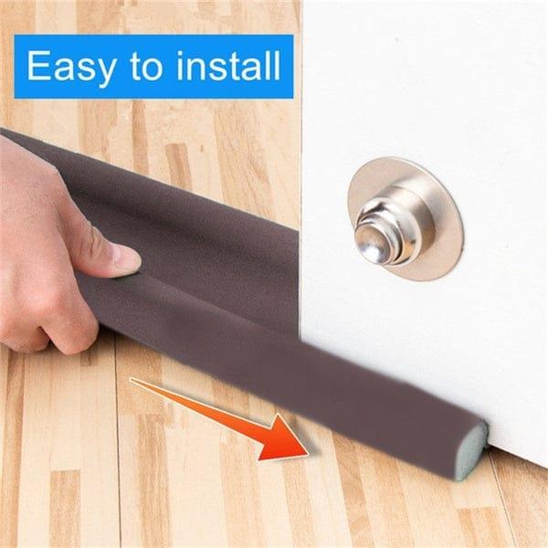 DEAGAN Draft Guard for Door Bottom to Prevent Noise, Dust & Insects (Brown Color Pack of 1) Twin Doo