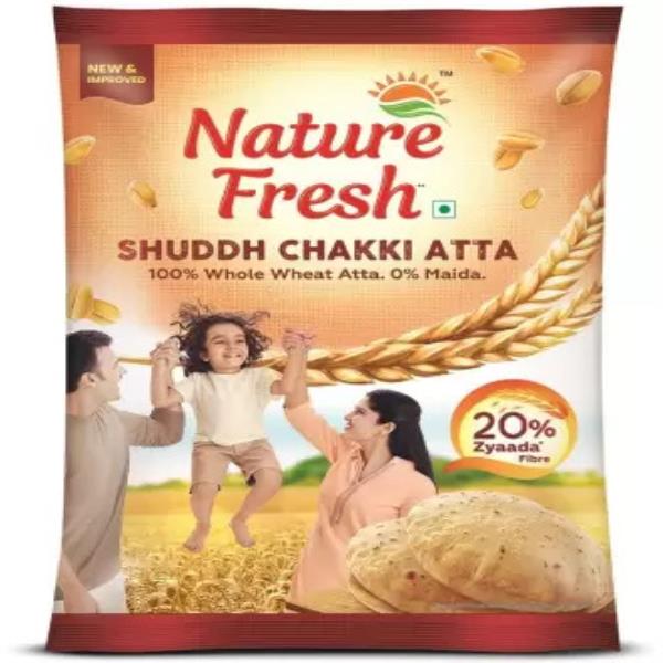 Nature Fresh Atta (Genhu Ka Atta)  (10 kg)