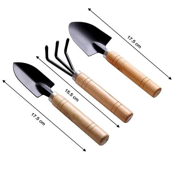 Gardening Tools kit Hand Cultivator, Small Trowel, Garden Fork (Set of 3) Garden Tool Kit  (3 Tools)