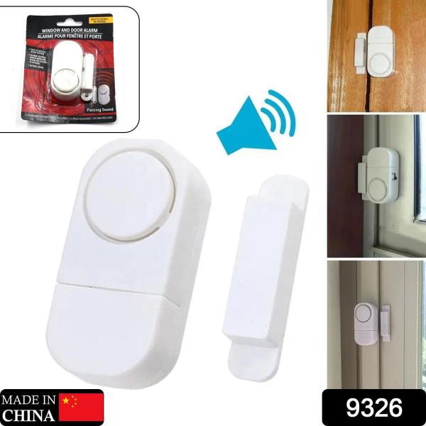 WIRELESS WINDOW DOOR ALARM, SENSOR DOOR ALARM FOR KIDS SAFETY, ALARM SYSTEM FOR HOME SECURITY FOR PO