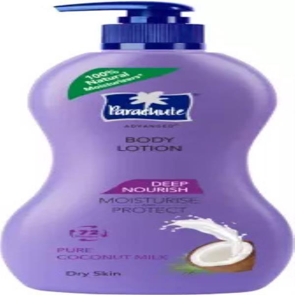 Parachute Advansed Deep Nourish Body Lotion for Women & Men, 100% Natural  (400 ml)