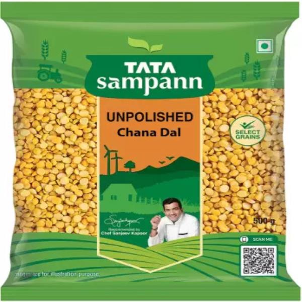 Tata Sampann Yellow Chana Dal (Split)  (500 g)