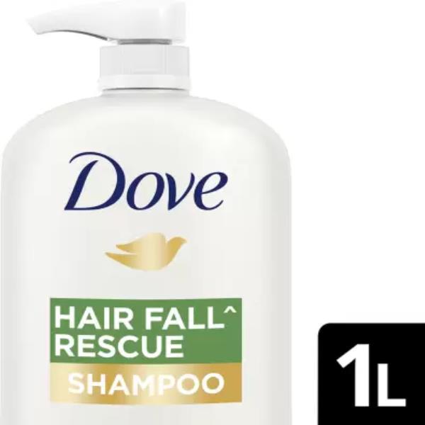 DOVE Hairfall Rescue Shampoo, Nutrilock Actives Reduces Hairfall  (1 L)
