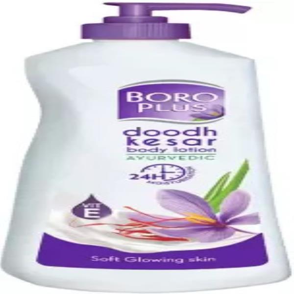 BOROPLUS Doodh Kesar Body Lotion|24H moisturisation|100% Ayurvedic|Glowing Skin  (400 ml)
