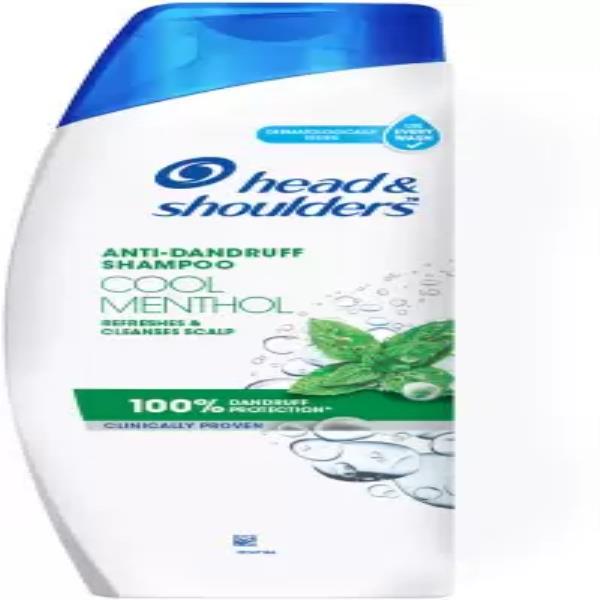 HEAD & SHOULDERS Cool Menthol Anti-Dandruff Shampoo for Scalp Protection  (340 ml)