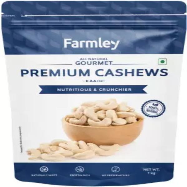 Farmley Premium (Kaju) Cashews  (1 kg)