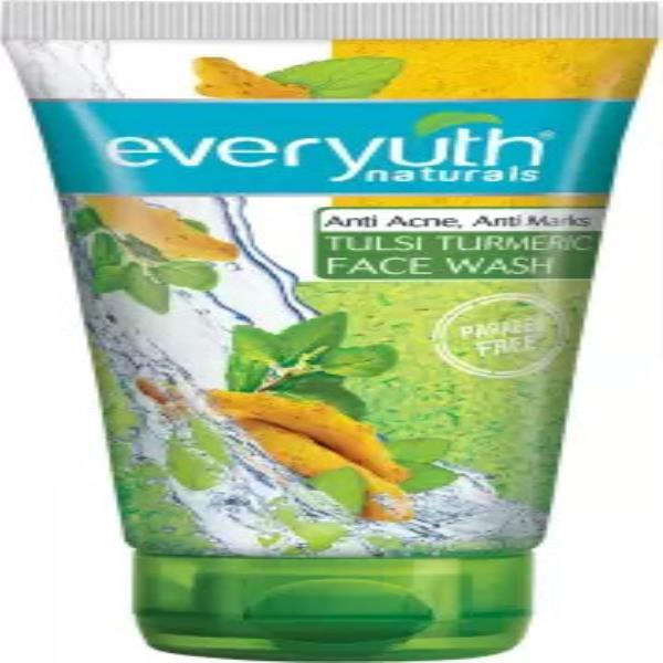 Everyuth Naturals Tulsi Turmeric Face Wash  (150 g)