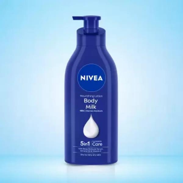 NIVEA Body Milk with Almond Oil for Very Dry Skin  (600 ml)