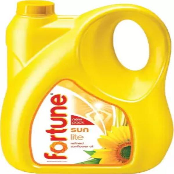 Fortune Sunlite Refined Sunflower Oil Can  (5 L)
