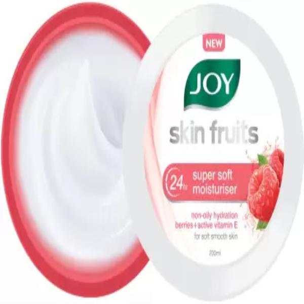Joy Skin Fruits Super Soft Moisturizer (Berries + Active Vitamin E)  (200 ml)